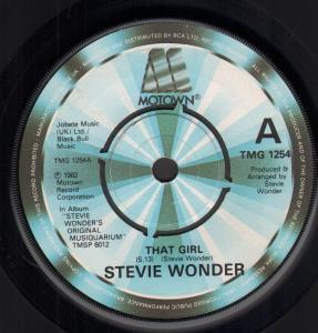 Stevie Wonder - That Girl - 7 Inch