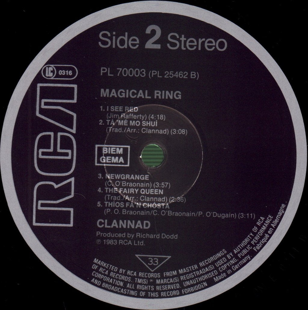 Clannad - Magical Ring - Lp