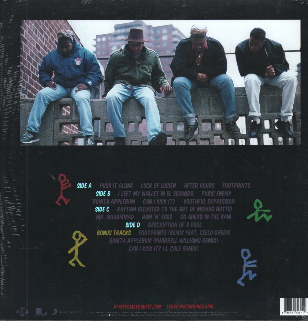 A Tribe Called Quest - People's Instinctive Travels And The Paths Of Rhythm - Double Lp