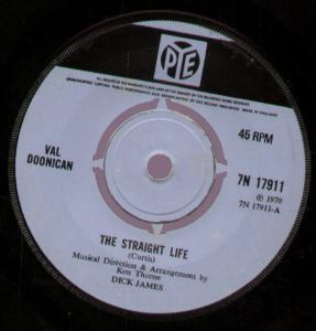 Val Doonican - Straight Life - 7 Inch
