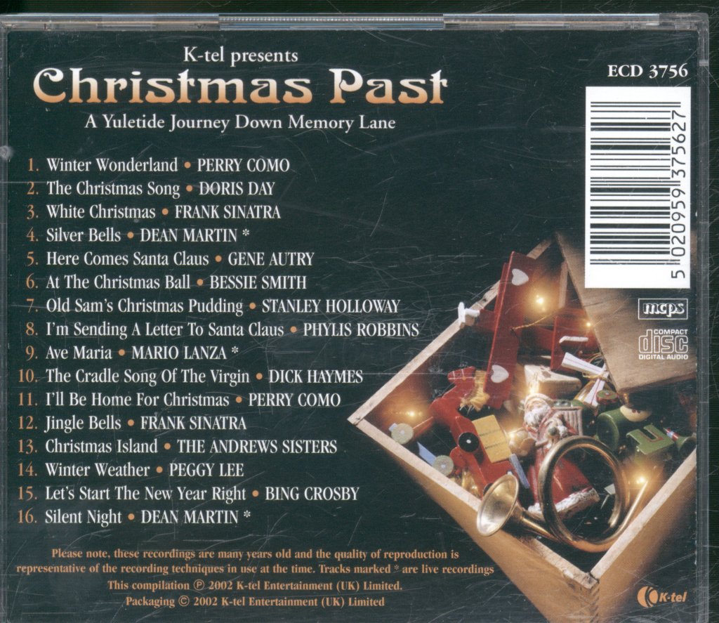 Various Artists - Christmas Past - A Yuletide Journey Down Memory Lane - Cd