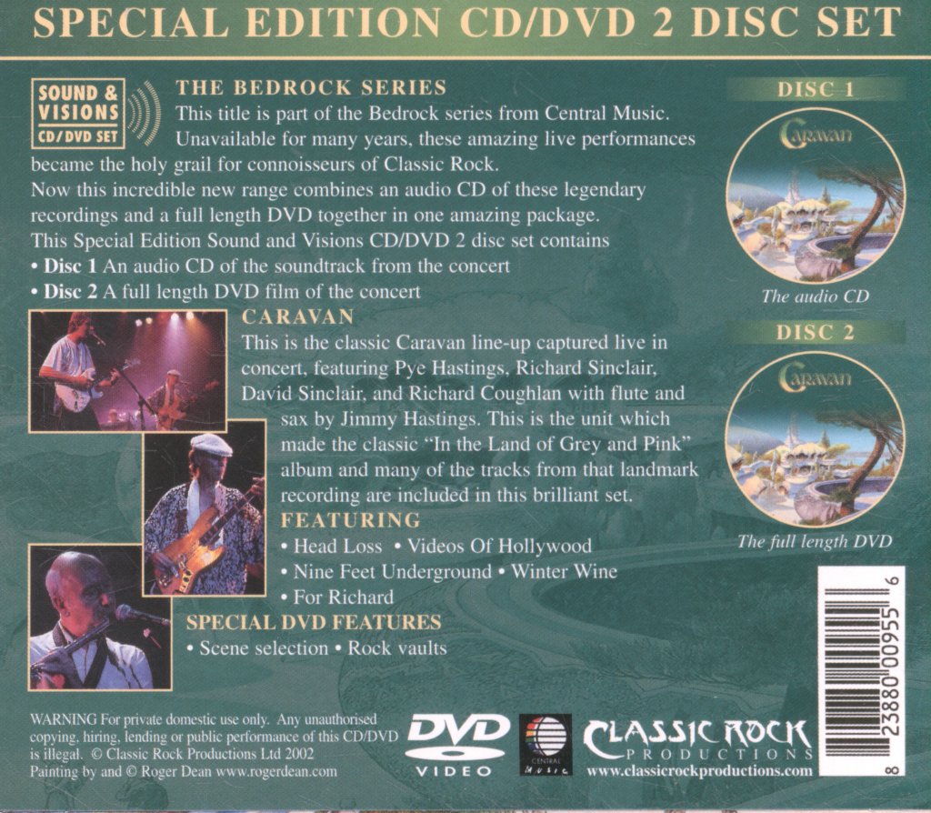 Caravan - Sound & Visions - Cd/Dvd