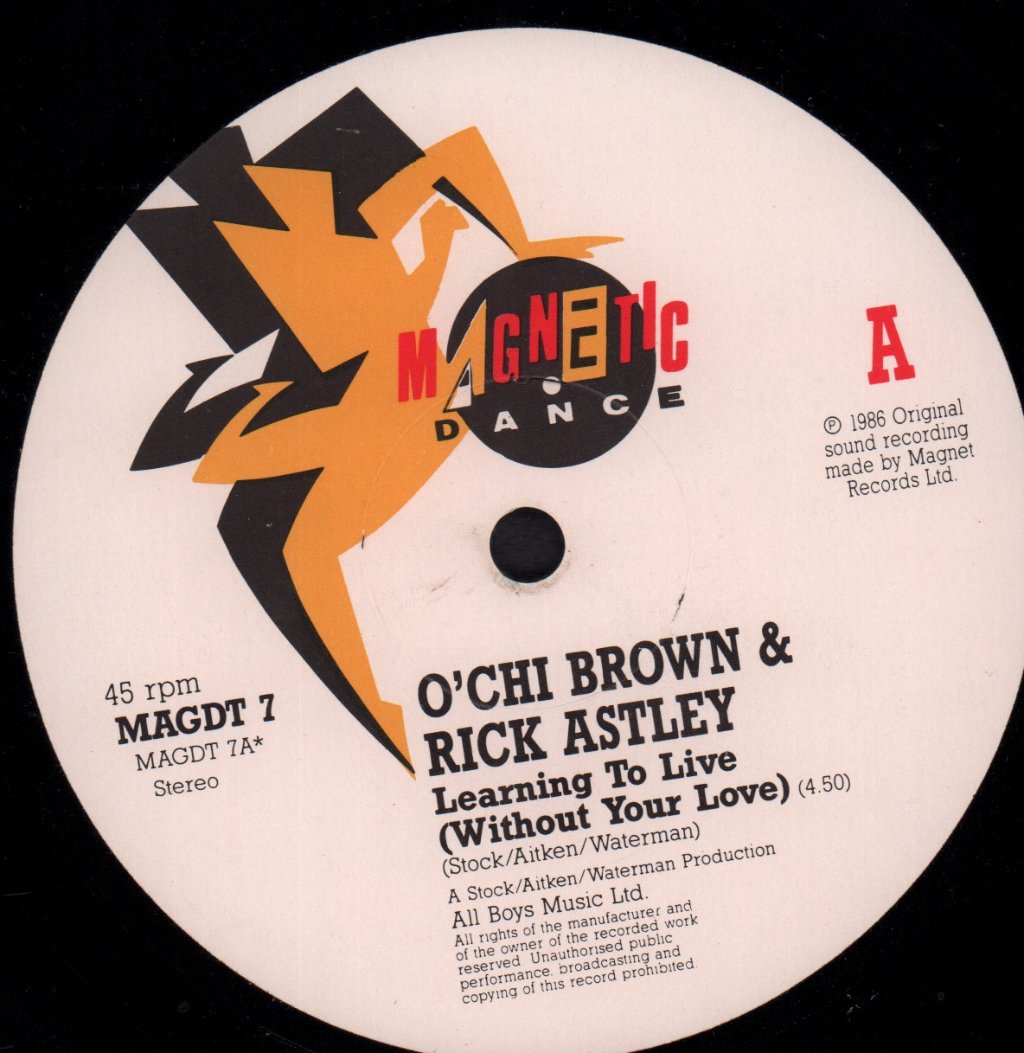 Ochi Brown And Rick Astley - Learning To Live - 12 Inch