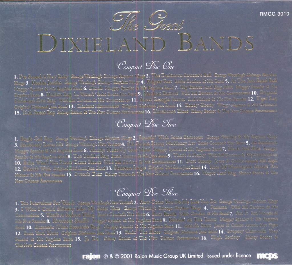 Various Artists - Great Dixieland Bands - Cd Set