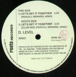 D Level - Let's Get It Together - 12 Inch