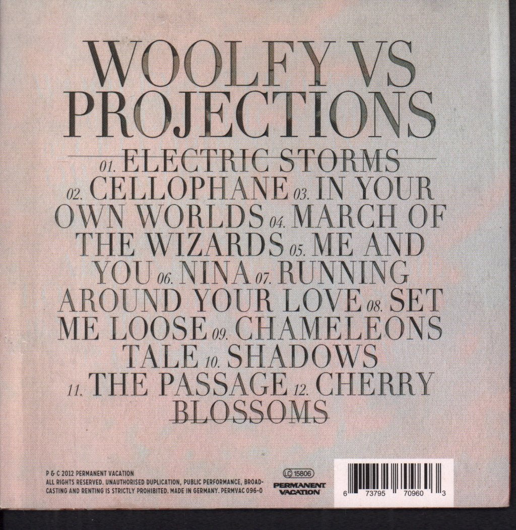 Woolfy vs Projections - Return Of Love - Cd