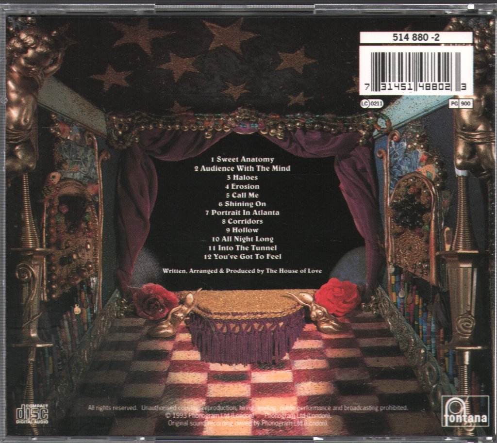 House Of Love - Audience With The Mind - Cd