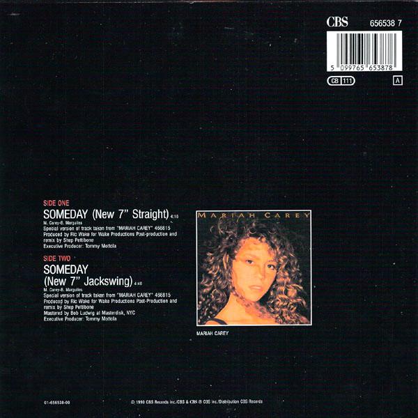 Mariah Carey - Someday - 7 Inch