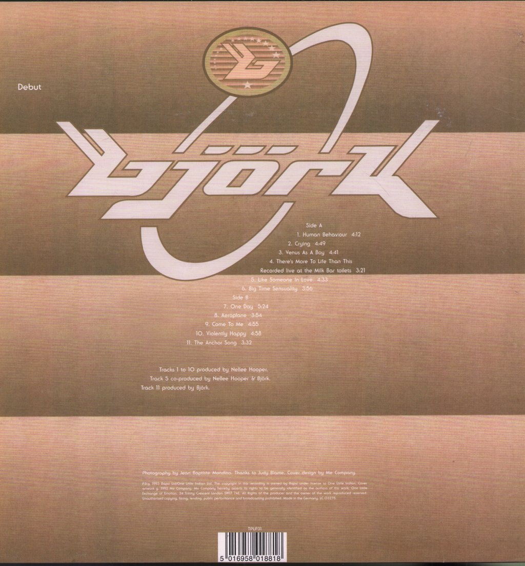 Björk - Debut - Lp