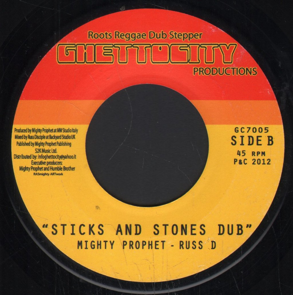 Murray Man - Sticks And Stones - 7 Inch