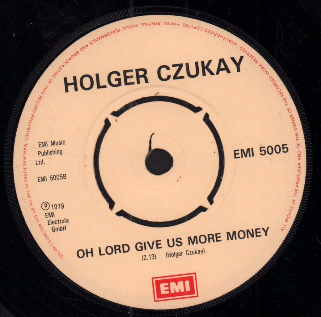 Holger Czukay - Cool In The Pool - 7 Inch