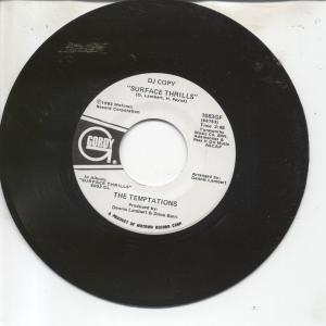 Temptations - Surface Thrills - 7 Inch