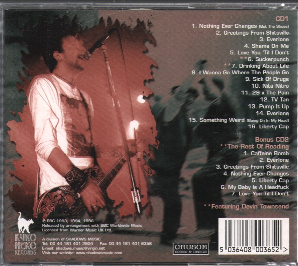 Wildhearts - Anarchic Airwaves (The Wildhearts At The BBC) - Double Cd