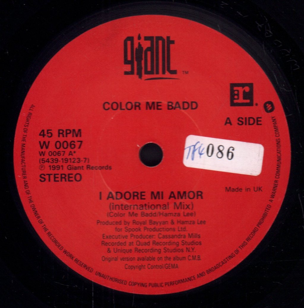 Color Me Badd - I Adore Mi Amor - 7 Inch