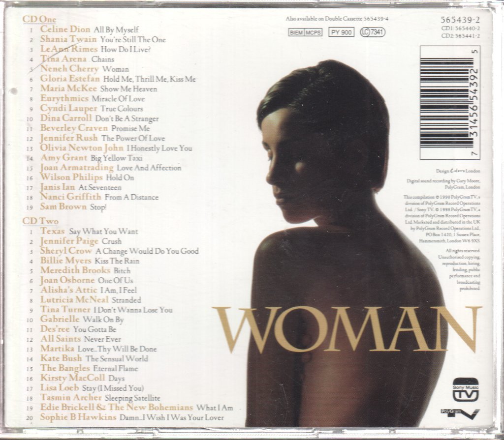 Various Artists - Woman - Double Cd