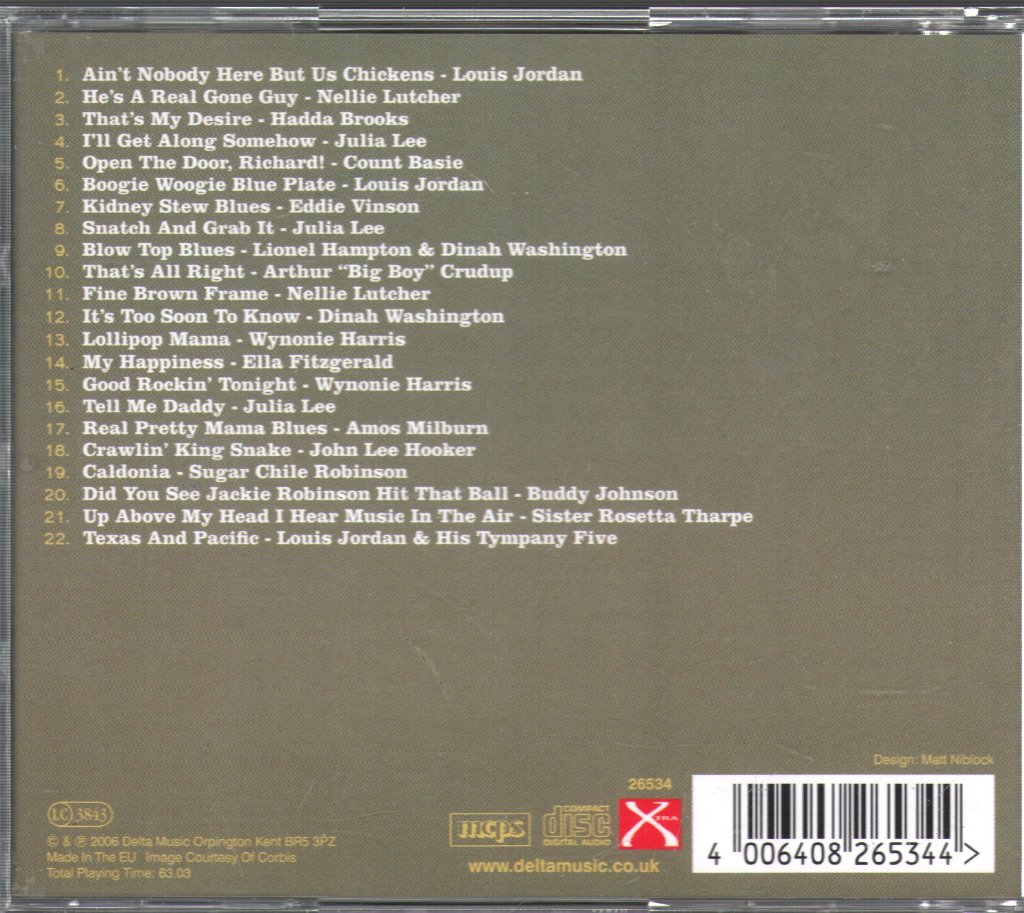 Various Artists - Dressed To Impress: Roots Of R&B - Cd