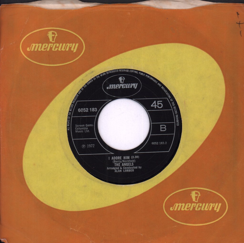 Angels (Girl Group) - My Boyfriend's Back - 7 Inch