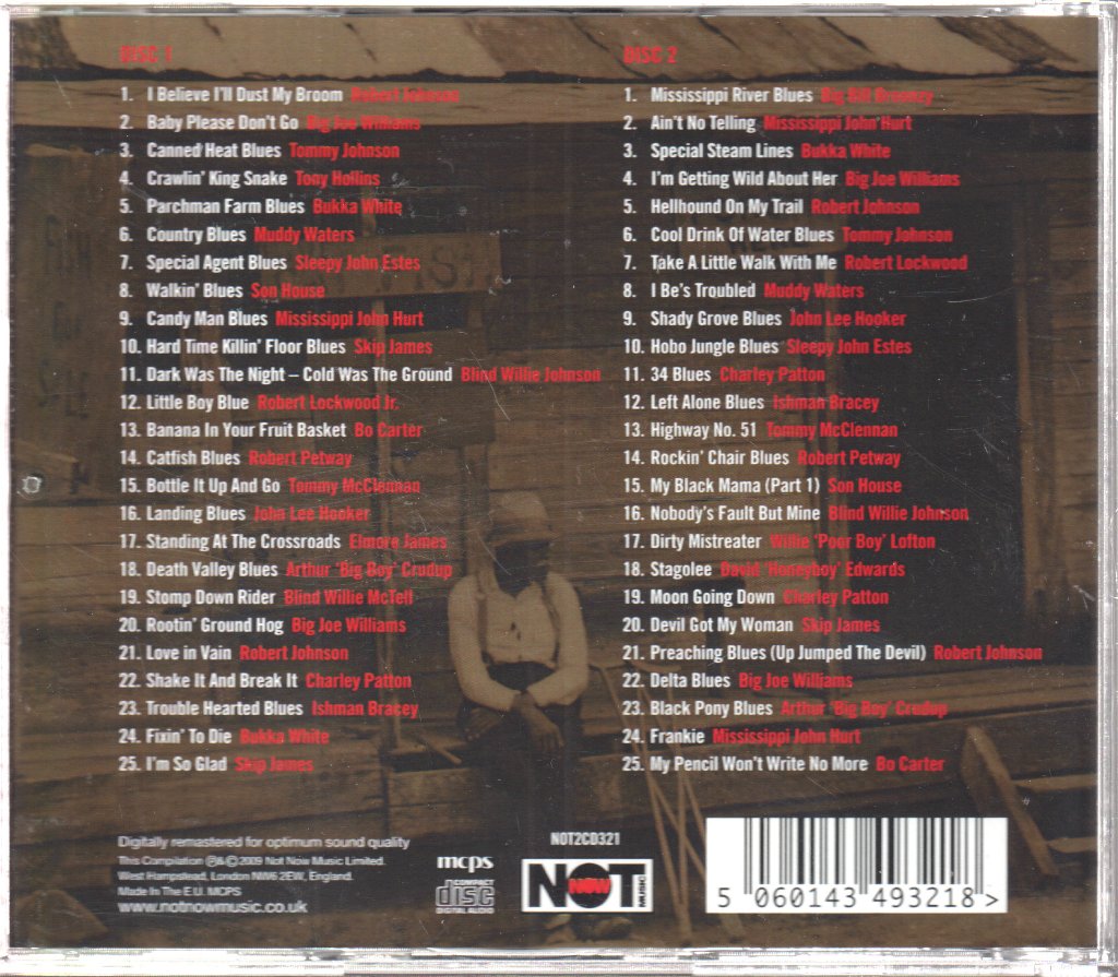 Various Artists - Essential Delta Blues - Double Cd