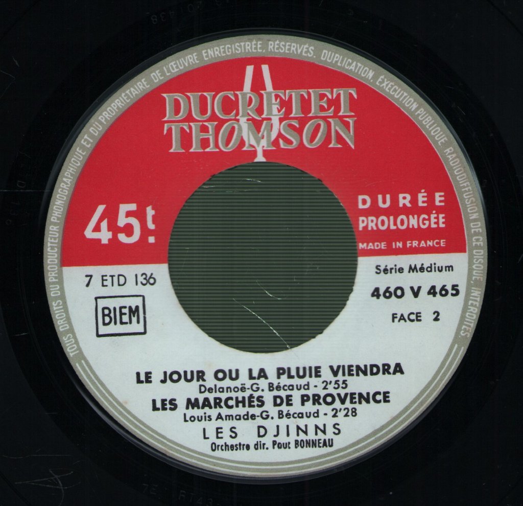Les Djinns - Marie Marie - 7 Inch