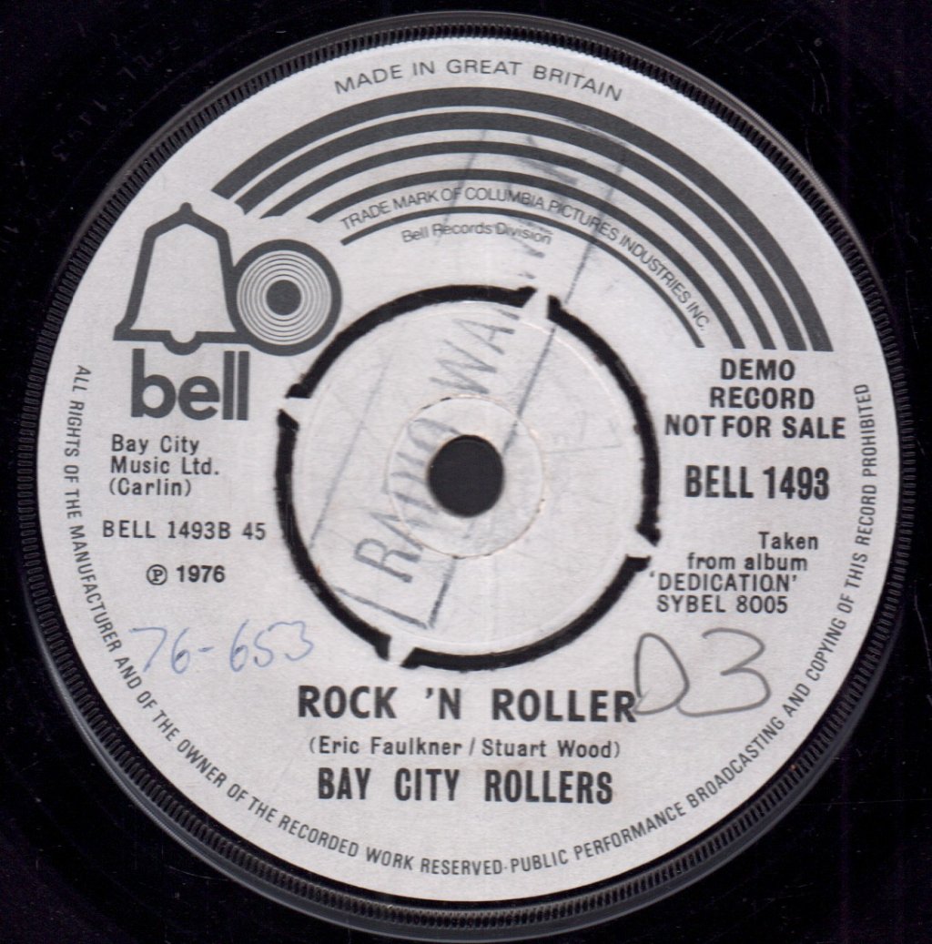 Bay City Rollers - I Only Wanna Be With You - 7 Inch