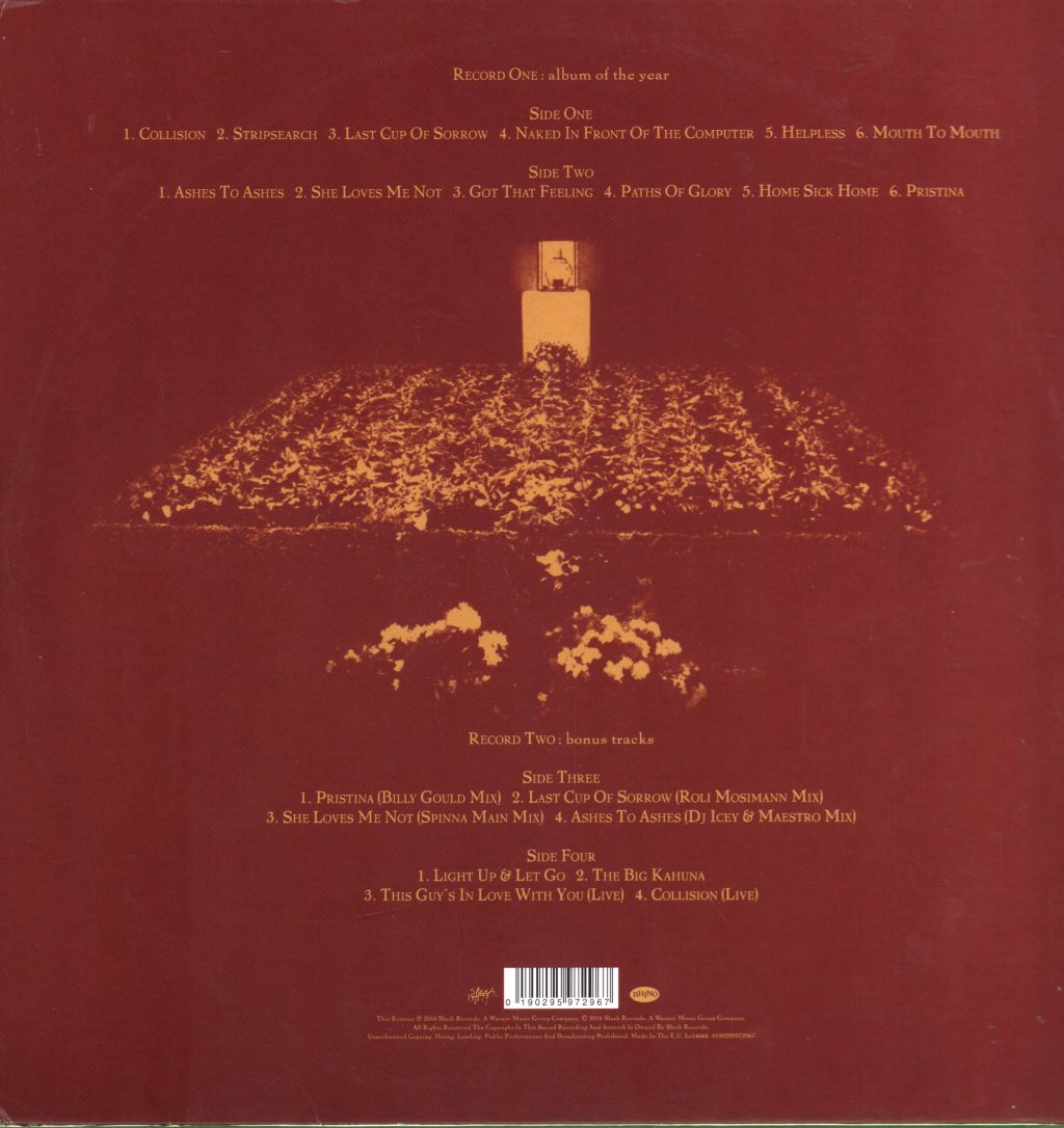 Faith No More - Album Of The Year - Double Lp