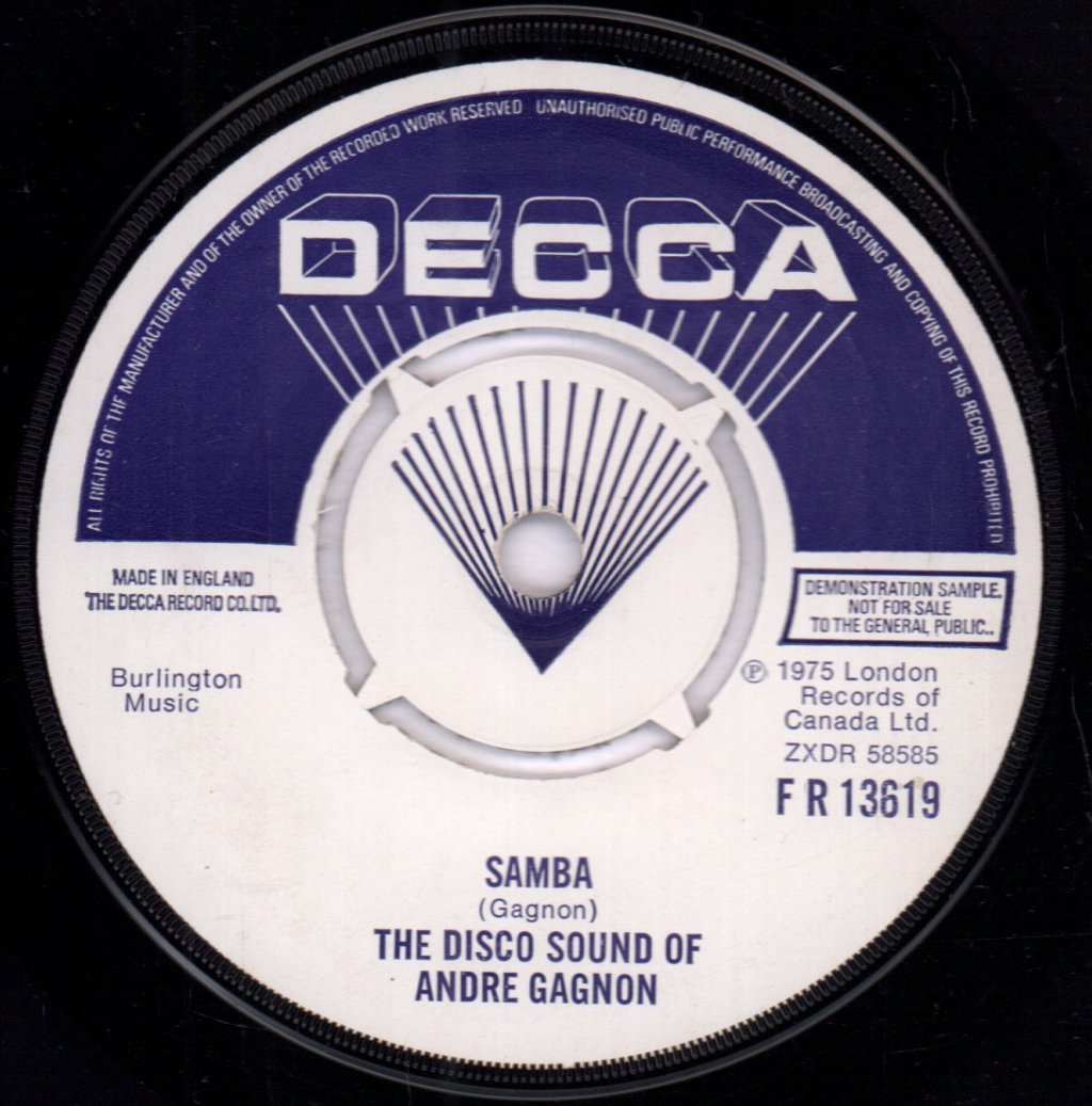Disco Sound Of Andre Gagnon - Wow - 7 Inch