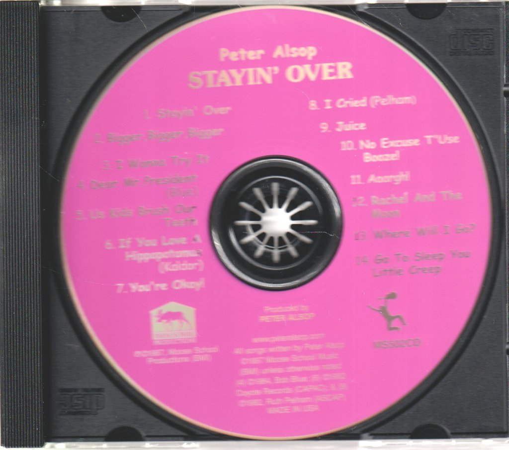 Peter Alsop - Stayin' Over - Cd
