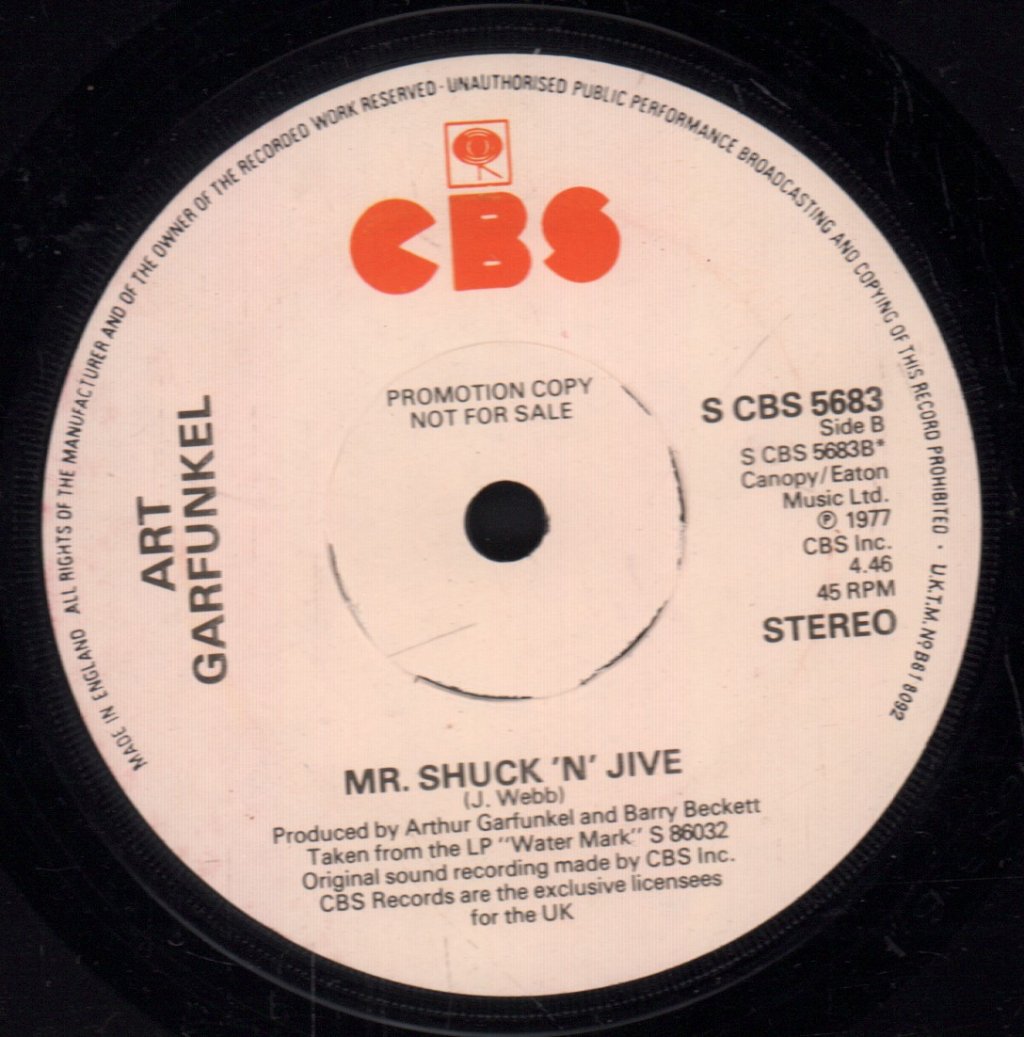 Art Garfunkel - Crying In My Sleep - 7 Inch
