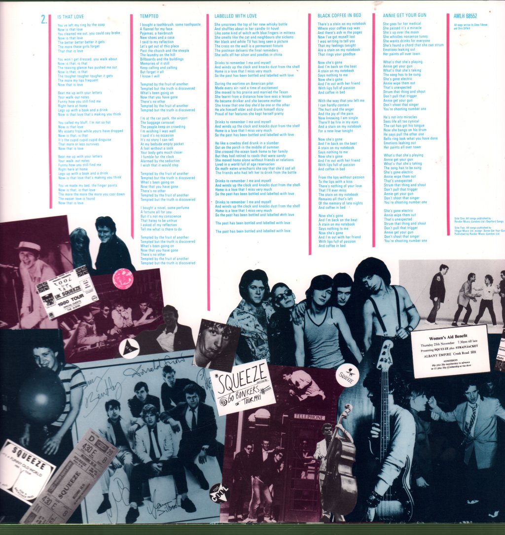 Squeeze - Singles 45'S And Under - Lp