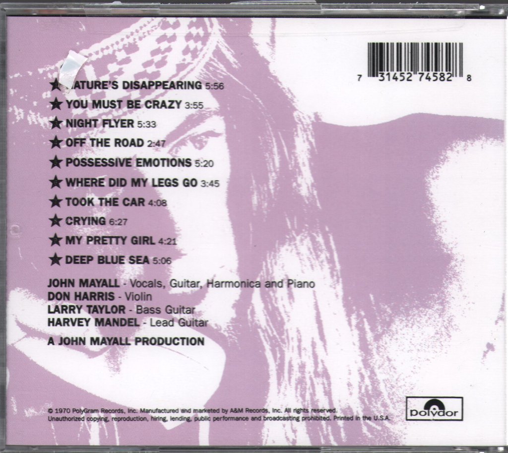 John Mayall - USA Union - Cd