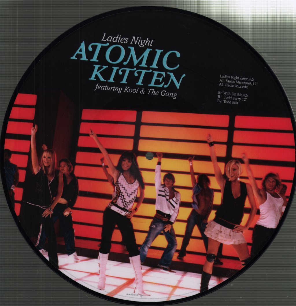 Atomic Kitten Featuring Kool And The Gang - Ladies Night - 12 Inch