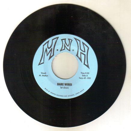 Bare Wires - Let Down - 7 Inch