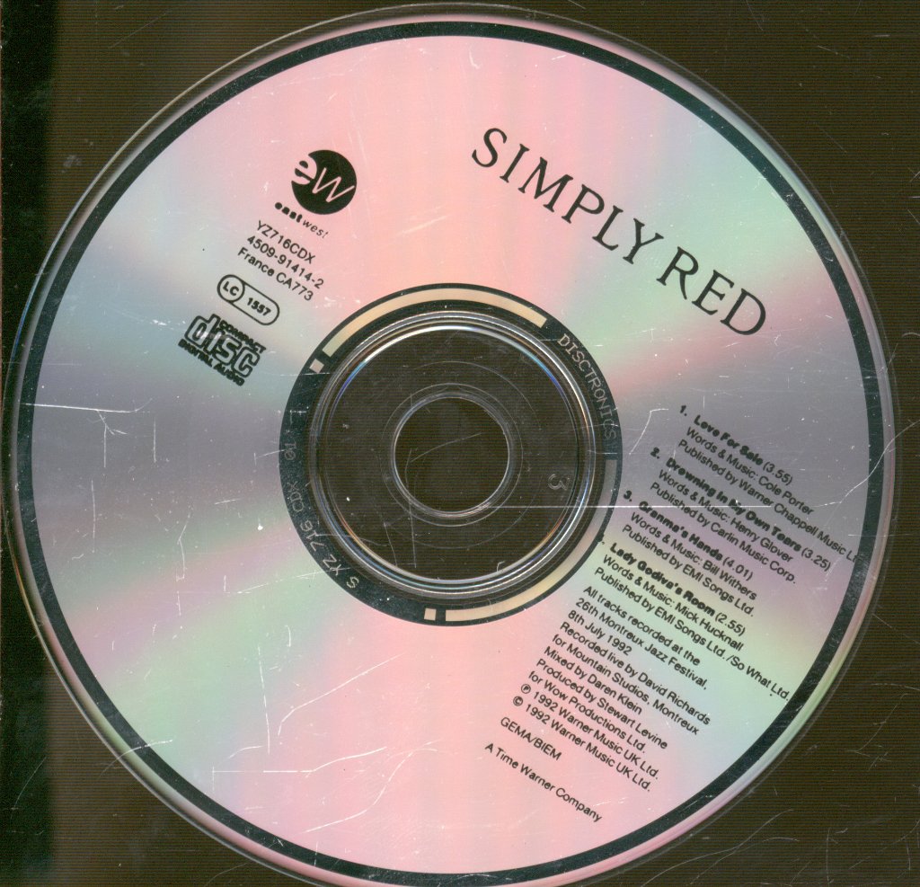 Simply Red - Montreux EP - Cd