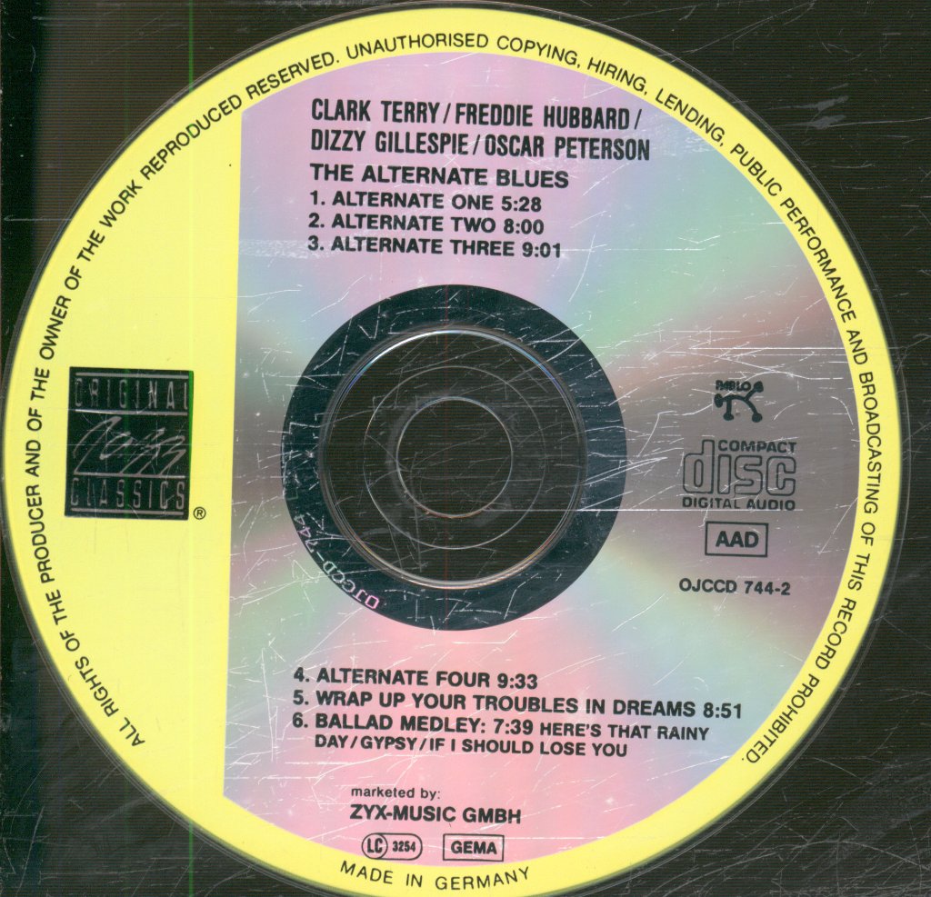 Clark Terry - Alternate Blues - Cd