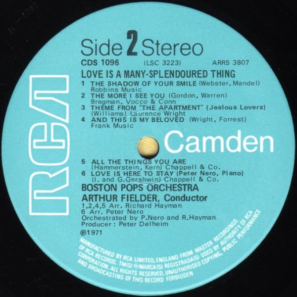 Arthur Fiedler / Boston Pops Orchestra - Embraceable You - Lp