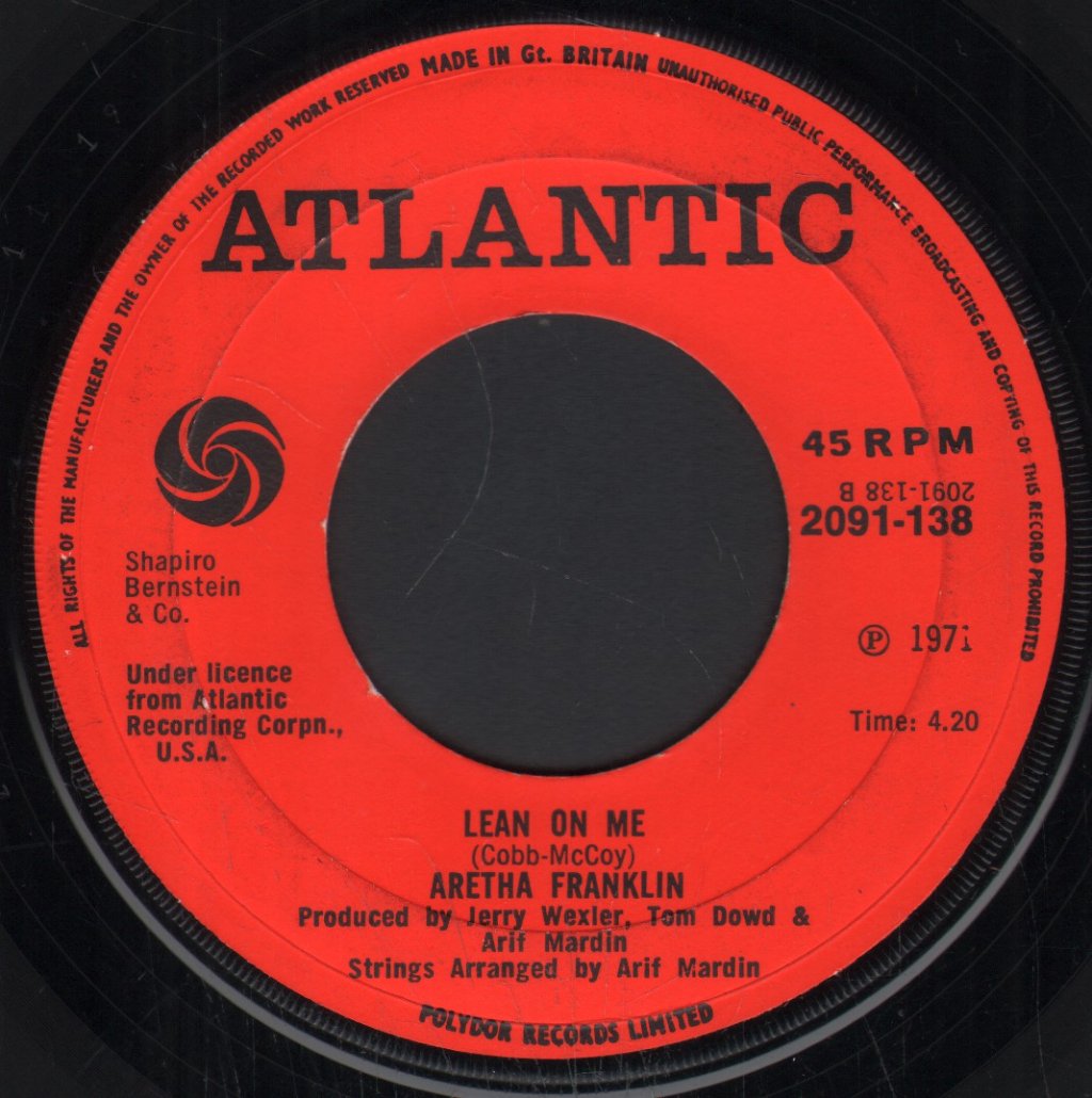Aretha Franklin - Spanish Harlem - 7 Inch