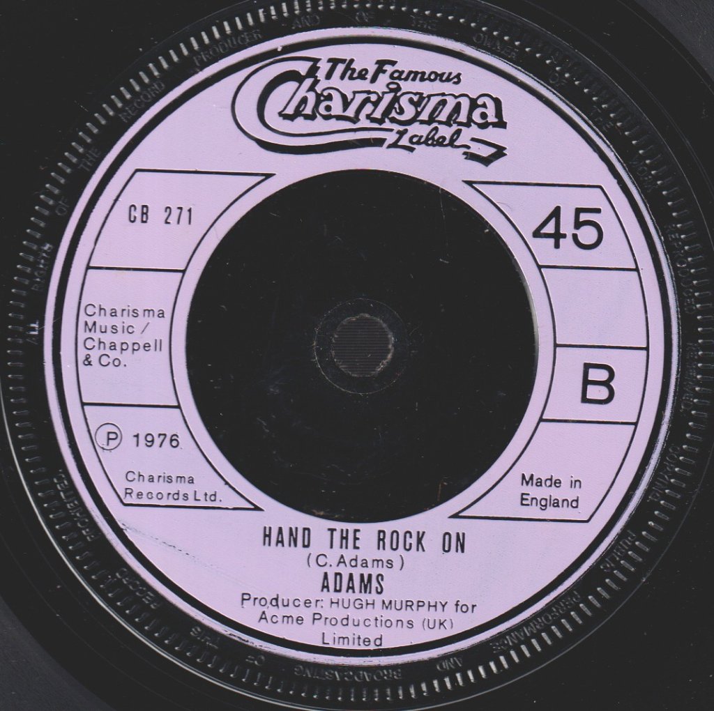 Adams - Crunch - 7 Inch