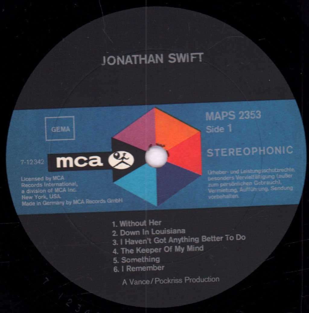 Jonathan Swift - Jonathan Swift - Lp
