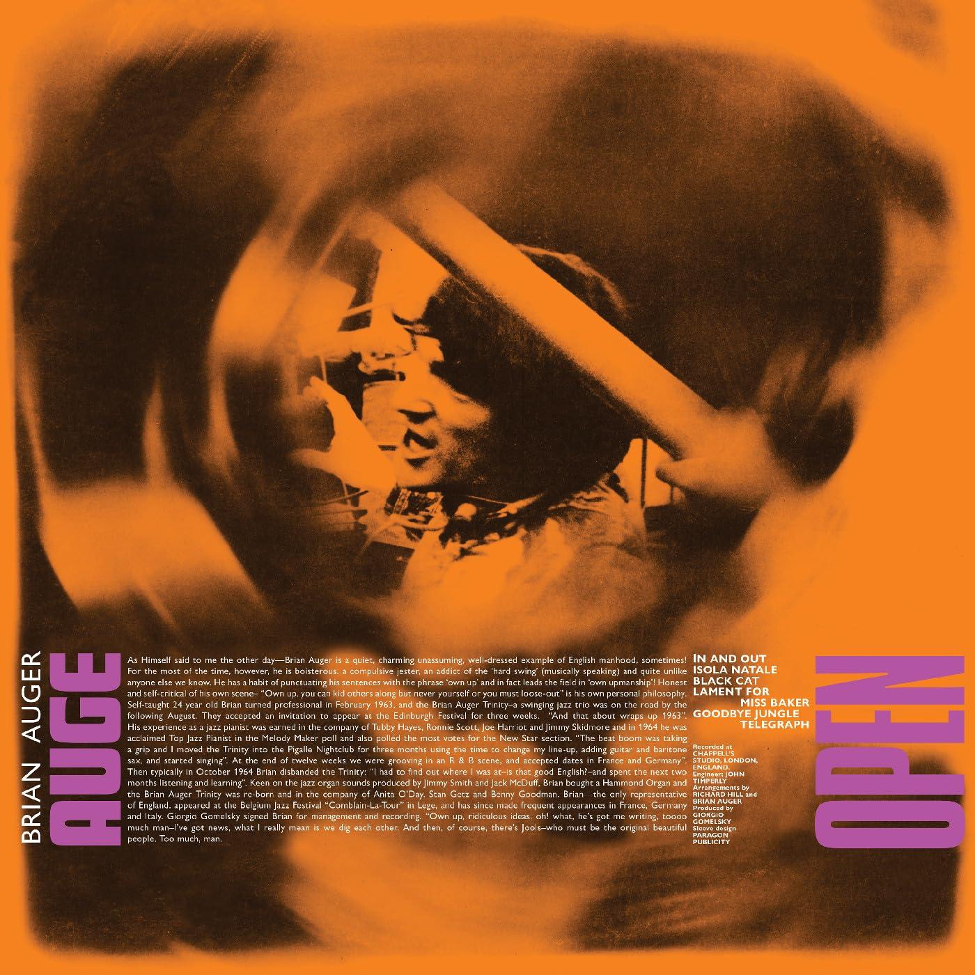 Julie Driscoll, Brian Auger and The Trinity - Open - Lp