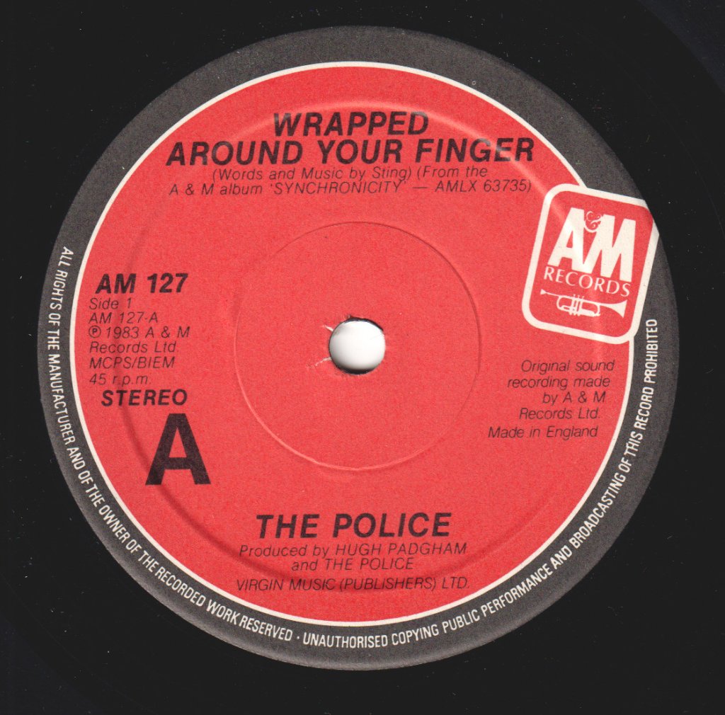 Police - Wrapped Around Your Finger - 7 Inch
