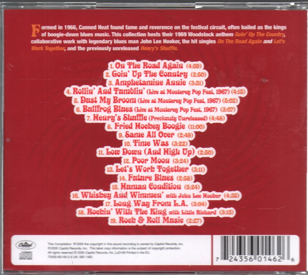 Canned Heat - Very Best Of Canned Heat - Cd