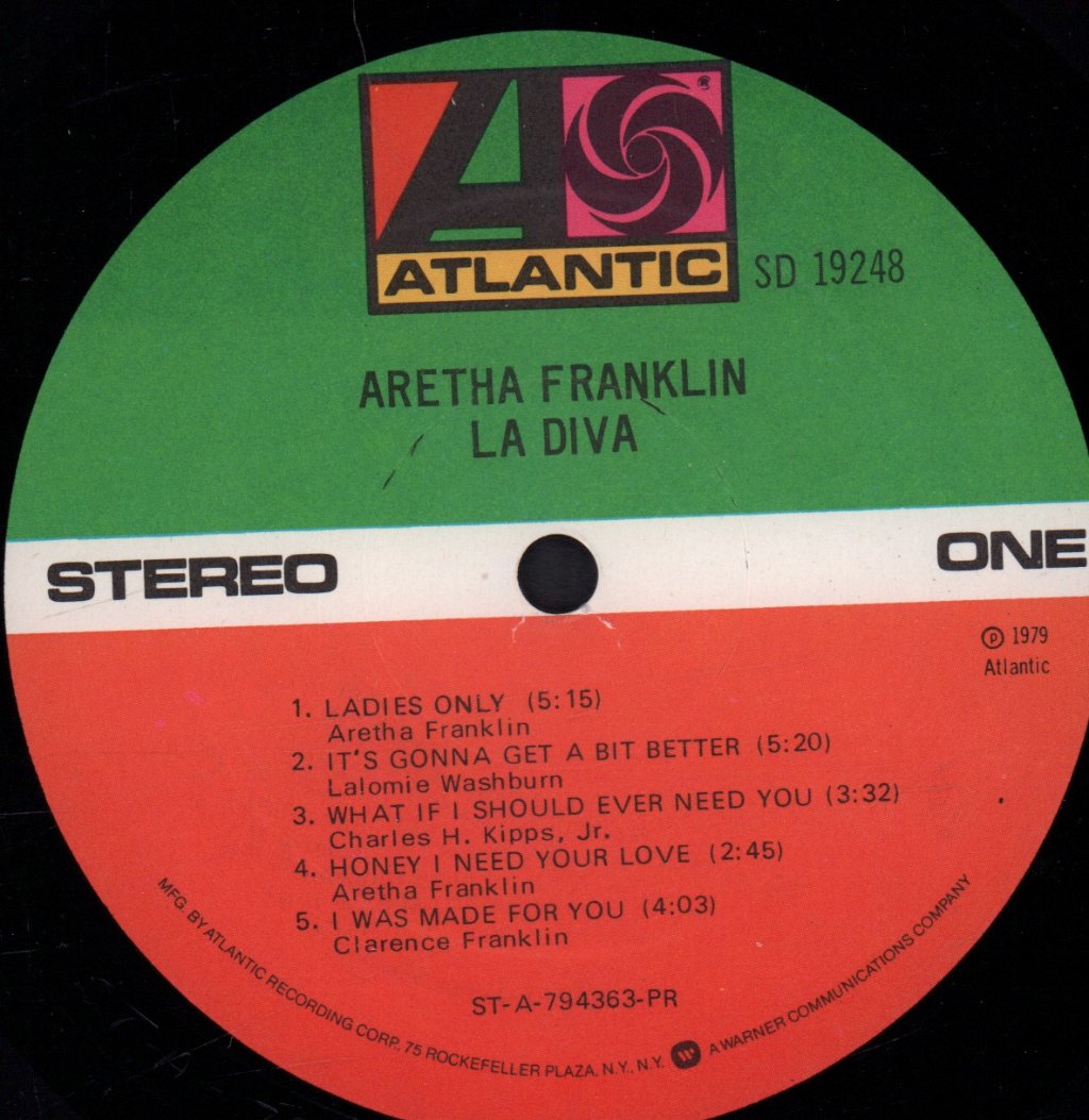 Aretha Franklin - La Diva - Lp
