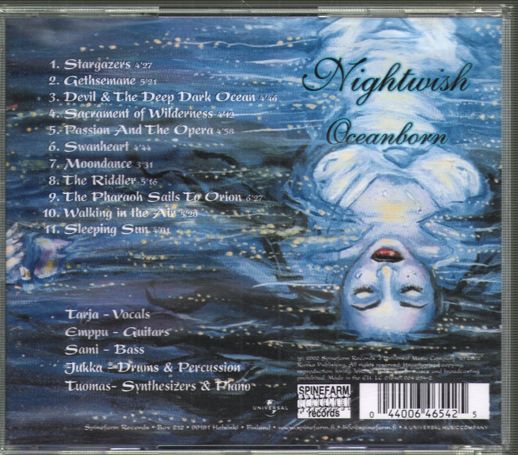 Nightwish - Oceanborn - Cd