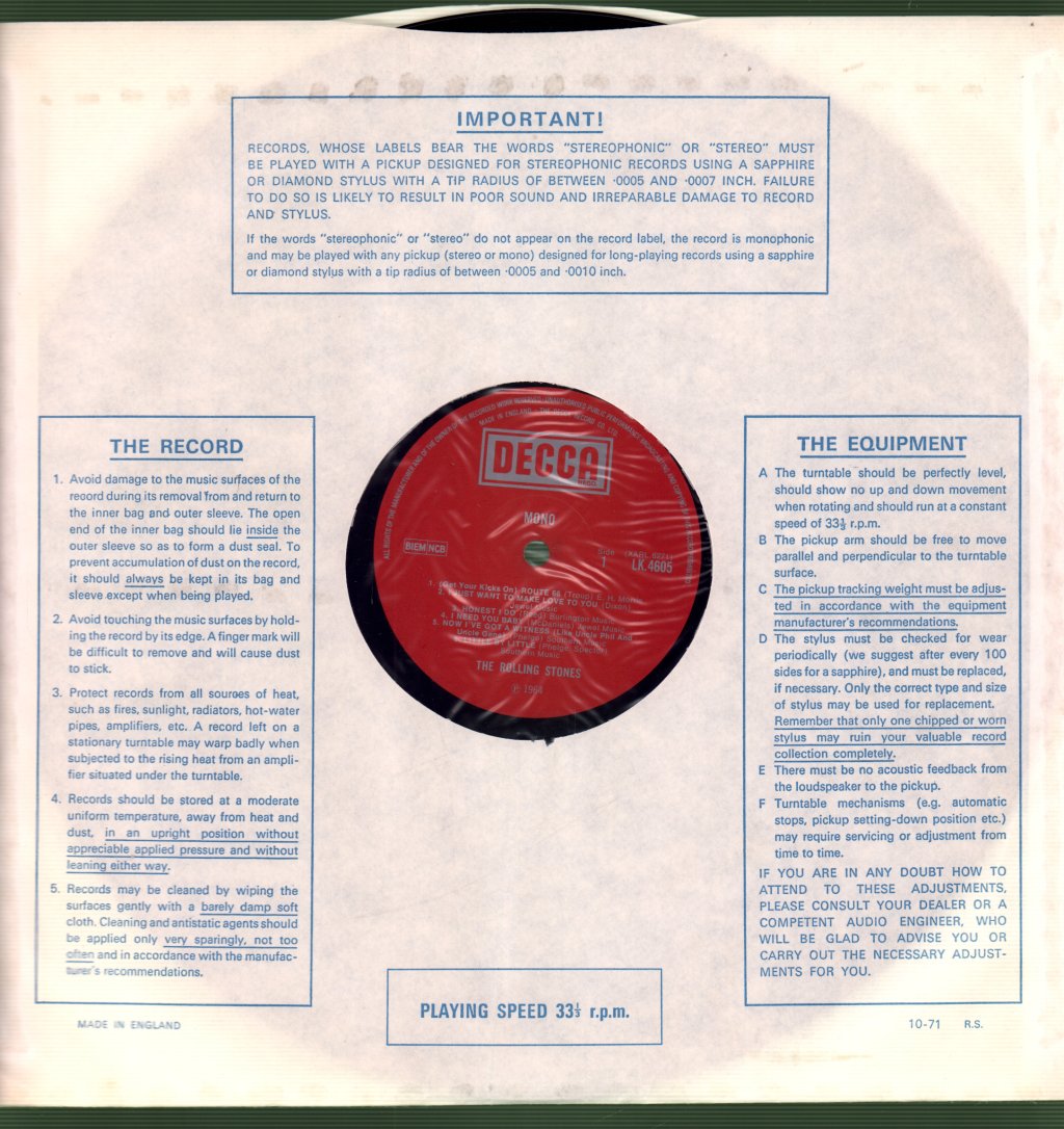 Rolling Stones - Rolling Stones - Lp