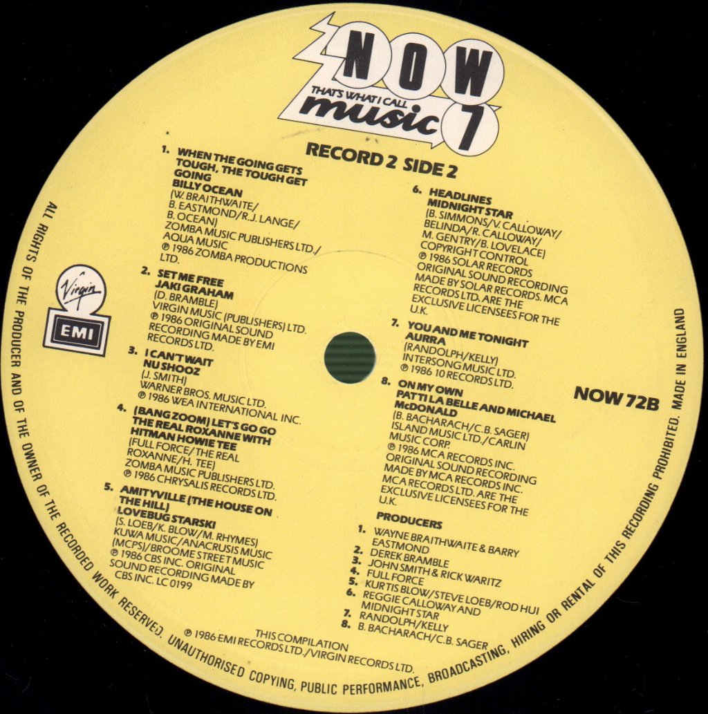 Various Artists - Now That's What I Call Music 7 - Double Lp