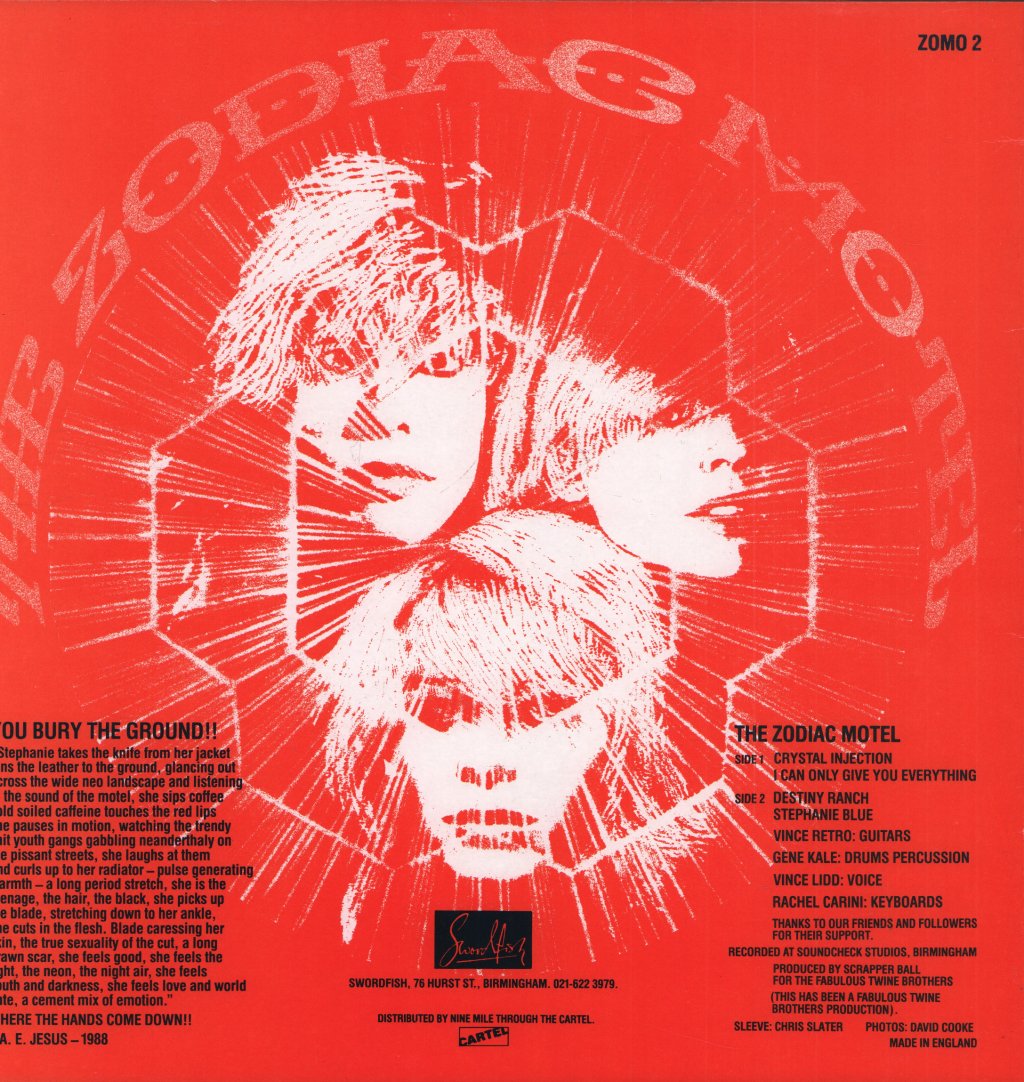 Zodiac Motel - Crystal Injection - 12 Inch
