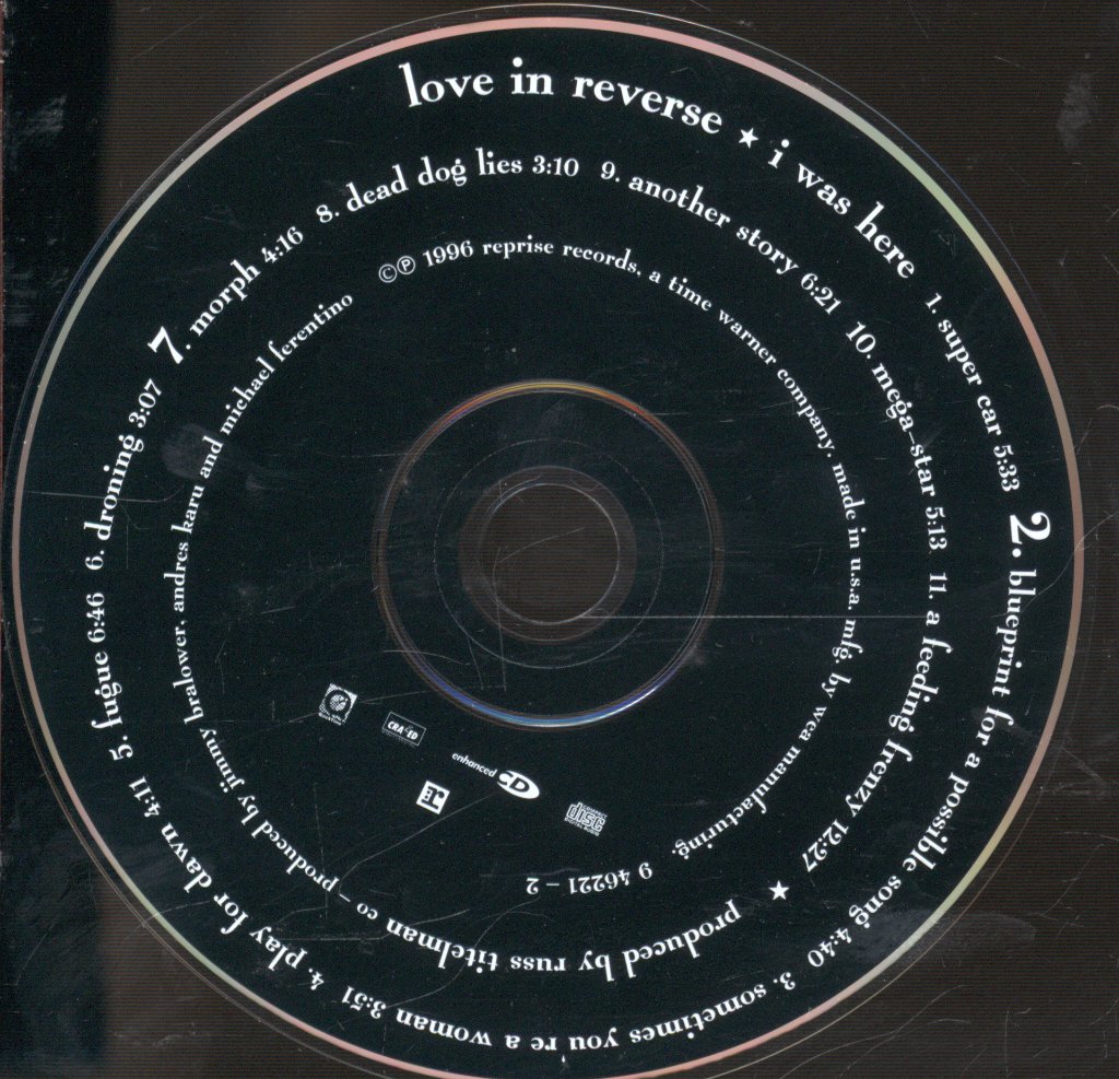 Love In Reverse - I Was Here - Cd