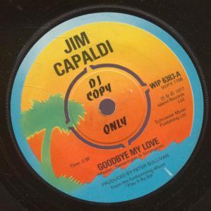 Jim Capaldi - Goodbye My Love - 7 Inch