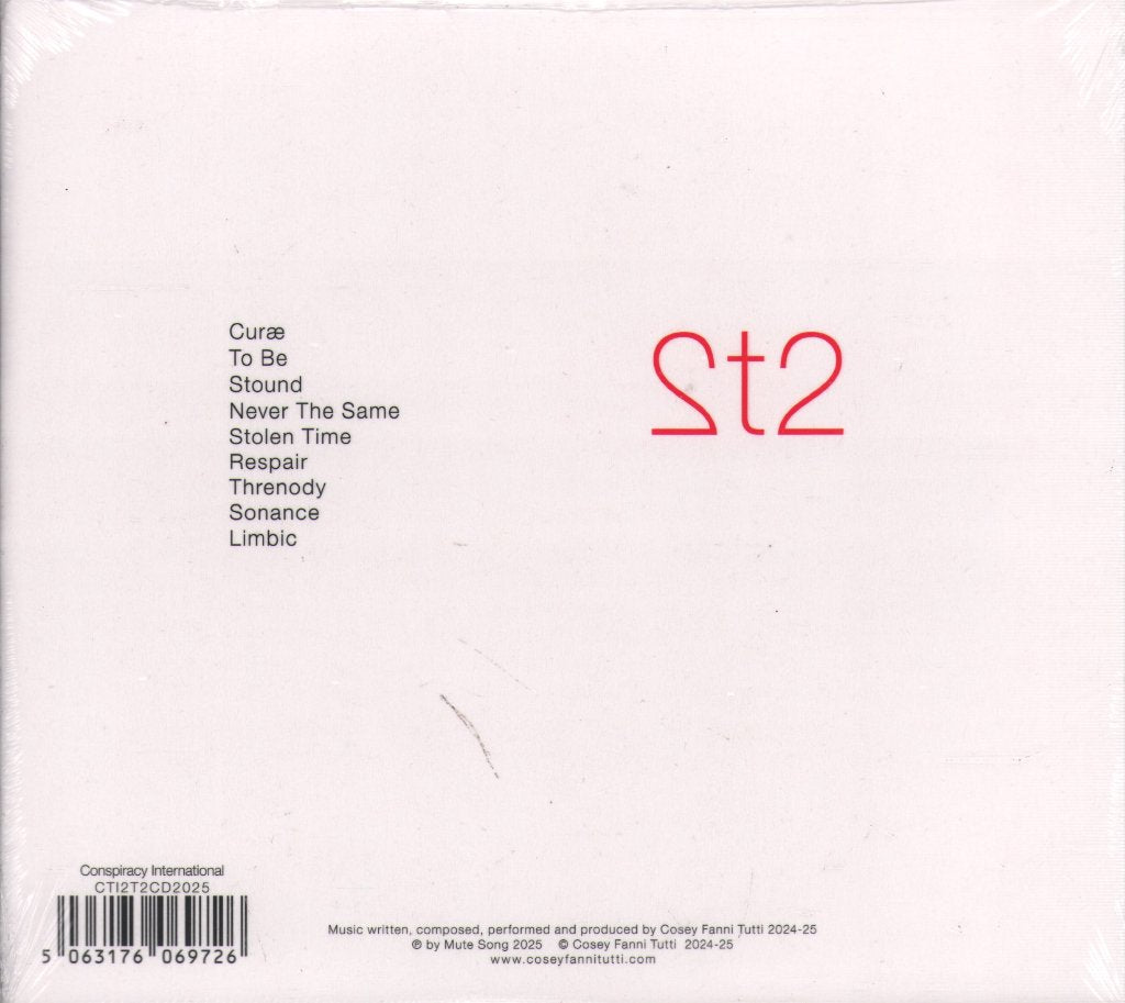 Cosey Fanni Tutti - 2T2 - Cd