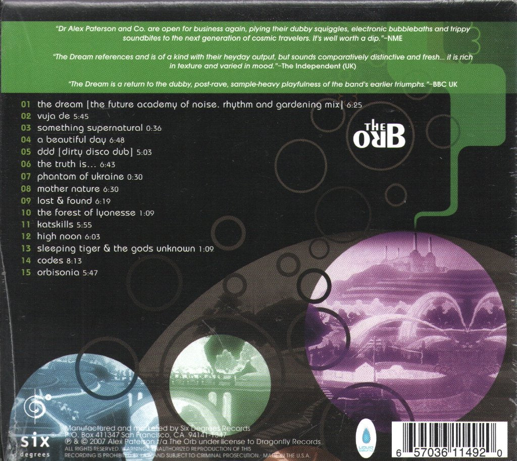 ORB - Dream - Cd